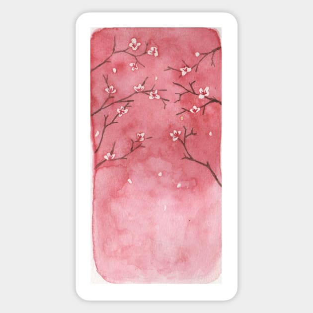 cherry blossom Sticker by geekgo